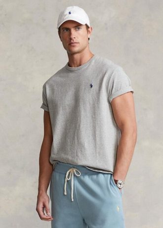 graue ralph lauren classic fit heavyweight jersey t shirts fr herren 1 330x461 - Graue Ralph Lauren Classic Fit Heavyweight Jersey T-Shirts f&uuml;r Herren