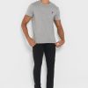 Graue Ralph Lauren Essential T-Shirts mit Rundhalsausschnitt für Herren