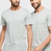 Graue Ralph Lauren T-Shirts mit Rundhalsausschnitt im 3er-Pack für Herren