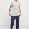 Graue Ralph Lauren T-Shirts mit Rundhalsausschnitt im 3er-Pack für Herren