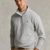 Graues Ralph Lauren The Rl Fleece-Sweatshirt für Herren