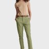Grüne, gerade geschnittene Hose von Ralph Lauren für Damen
