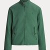 Grüne Herrenjacken aus Leinen-Mix mit Fischgrätenmuster von Ralph Lauren
