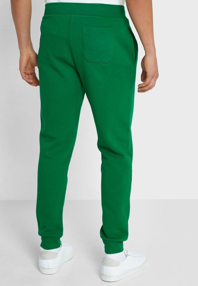 Grüne Jogginghose mit Ralph Lauren-Logo für Herren
