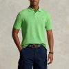 Grüne Poloshirts aus Mesh im Slim Fit von Ralph Lauren für Herren