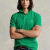 Grüne Poloshirts aus Mesh im Slim Fit von Ralph Lauren für Herren
