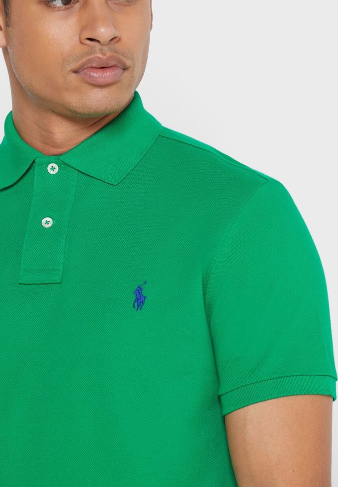 Grüne Poloshirts aus Mesh von Ralph Lauren für Herren