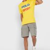 Grüne Ralph Lauren Essential Shorts für Herren