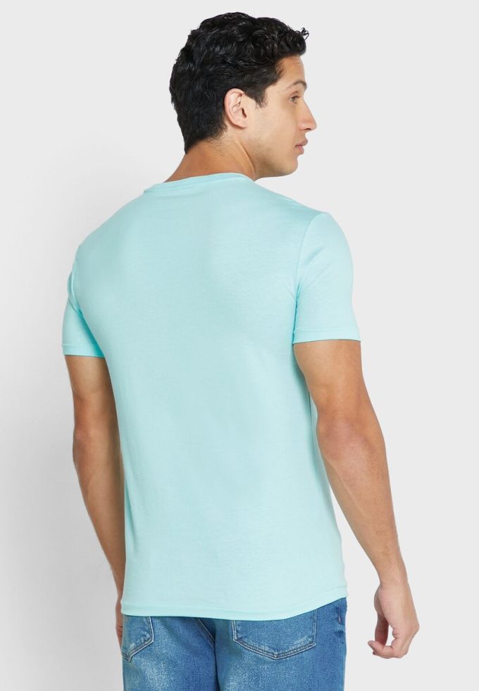 Grüne Ralph Lauren Essential T-Shirts mit Rundhalsausschnitt für Herren