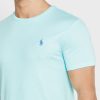 Grüne Ralph Lauren Essential T-Shirts mit Rundhalsausschnitt für Herren