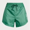Grüne Ralph Lauren Ripstop-Shorts mit Kordelzug für Damen