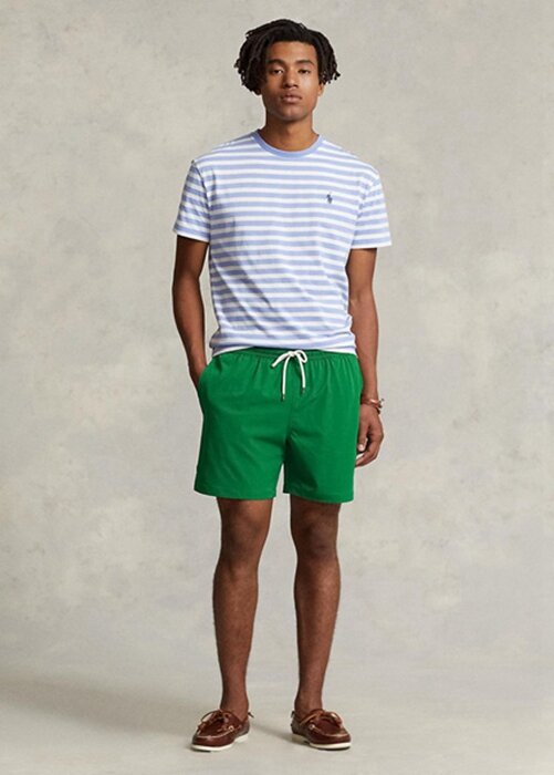 Grüne Ralph Lauren Traveller Badeshorts für Herren Grüne Ralph Lauren Traveller Badeshorts für Herren