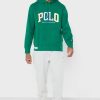 Grüner Ralph Lauren Logo-Hoodie für Herren