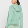 Grüner Ralph Lauren Strick-Hoodie mit Taschendetail für Damen
