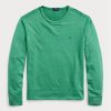 Grünes Ralph Lauren Spa Terry Sweatshirt für Herren