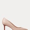 Hellrosa Ralph Lauren Lanette Pumps aus Nappaleder für Damen