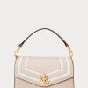 Hellrosa/Vanille Ralph Lauren Tayler Umhängetaschen aus Nappaleder für Damen
