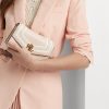 Hellrosa/Vanille Ralph Lauren Tayler Umhängetaschen aus Nappaleder für Damen