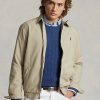 Khakifarbene Bi-Swing-Jacken von Ralph Lauren für Herren