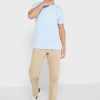 Khakifarbene Ralph Lauren Essential Slim Fit Chinos für Herren