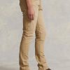 Khakifarbene Ralph Lauren Sullivan Slim Stretch-Jeans für Herren