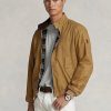 Khakifarbene Wachstuchjacken von Ralph Lauren für Herren