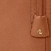 Lauren Tan Damen Ralph Lauren Crosshatch Leder Medium Clare Tragetaschen