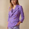 Lila Ralph Lauren Camden Kaschmirjacken für Damen