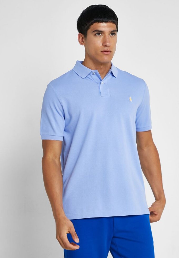 Lila Ralph Lauren Essential Poloshirts für Herren