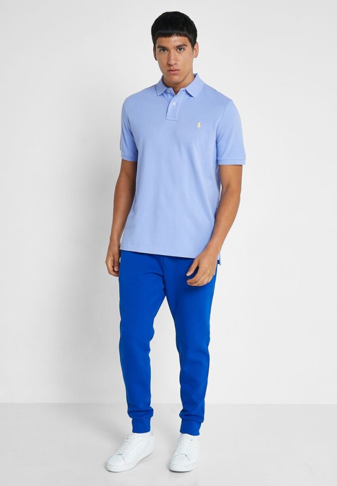 Lila Ralph Lauren Essential Poloshirts für Herren