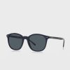 Marineblaue Herren-Wayfarer-Sonnenbrille Ralph Lauren 0Ph4188