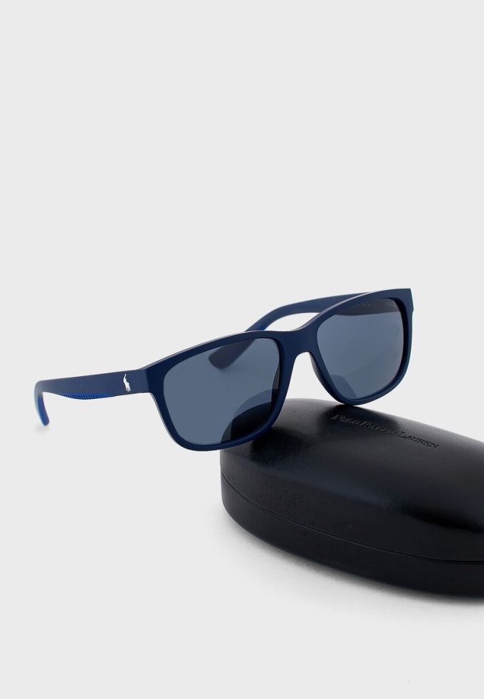 Marineblaue Pilotensonnenbrille 0Ph4142 für Herren von Ralph Lauren
