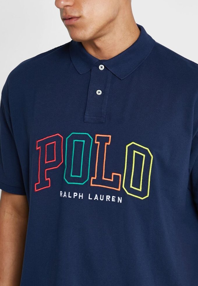 Marineblaue Poloshirts mit Ralph Lauren-Logo für Herren