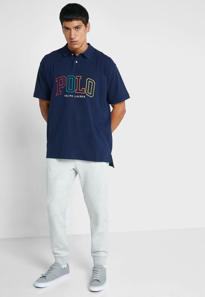 Marineblaue Poloshirts mit Ralph Lauren-Logo für Herren