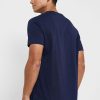 Marineblaue Poloshirts mit Rundhalsausschnitt und Logo für Herren von Ralph Lauren