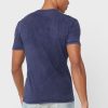 Marineblaue Poloshirts mit Rundhalsausschnitt und Logo für Herren von Ralph Lauren