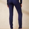Marineblaue Ralph Lauren Annie Skinny-Hose aus Stretchwolle für Damen