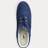 Marineblaue Ralph Lauren Bryn High-Top-Sneakers für Damen