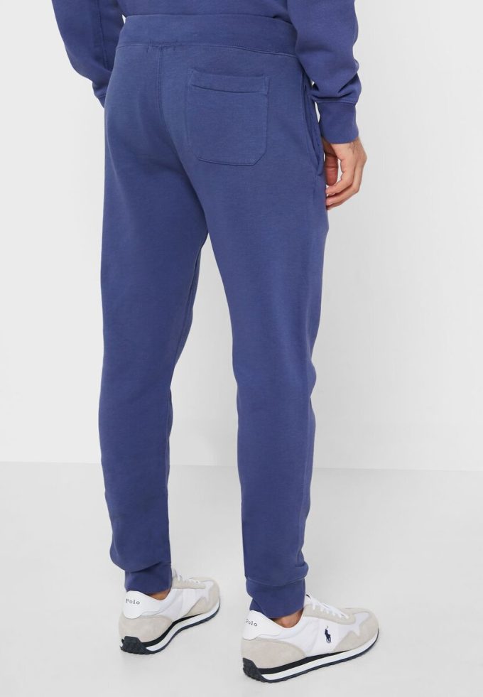 Marineblaue Ralph Lauren Essential Downstring-Jogginghose für Herren