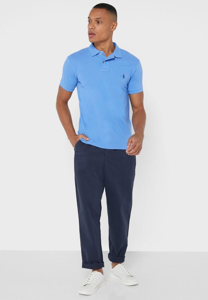 Marineblaue Ralph Lauren Essential Jogginghose für Herren