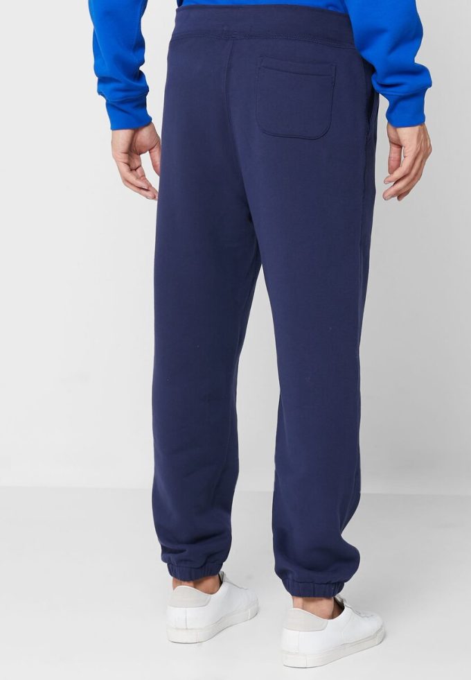 Marineblaue Ralph Lauren Essential Jogginghose für Herren