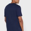 Marineblaue Ralph Lauren Essential T-Shirts mit Rundhalsausschnitt für Herren