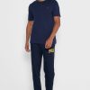 Marineblaue Ralph Lauren Essential T-Shirts mit Rundhalsausschnitt für Herren