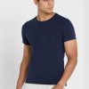 Marineblaue Ralph Lauren Essential T-Shirts mit Rundhalsausschnitt im 2er-Pack für Herren