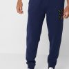 Marineblaue Ralph Lauren Jogginghose mit Kordelzug und Bündchen für Herren