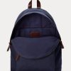 Marineblaue Ralph Lauren Polo Bear Canvas-Rucksäcke für Herren