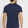 Marineblaue Ralph Lauren T-Shirts mit Brustlogo für Herren