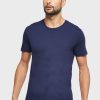 Marineblaue Ralph Lauren T-Shirts mit Rundhalsausschnitt im 3er-Pack für Herren