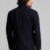 Marineblaue Ralph Lauren Unconstructed Sport-Blazer aus Baumwoll-Leinen für Herren