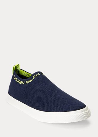 Marineblaue Slip-On-Sneakers „Jordyn“ von Ralph Lauren für Damen
